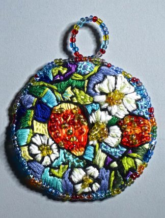 Strawberry medallion